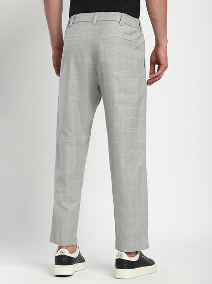 Straight Fit Korean Trouser (Grey)
