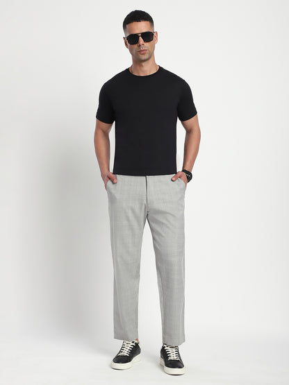 Straight Fit Korean Trouser (Grey)