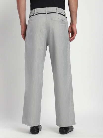 Relaxed Fit Korean Trouser (Grey)