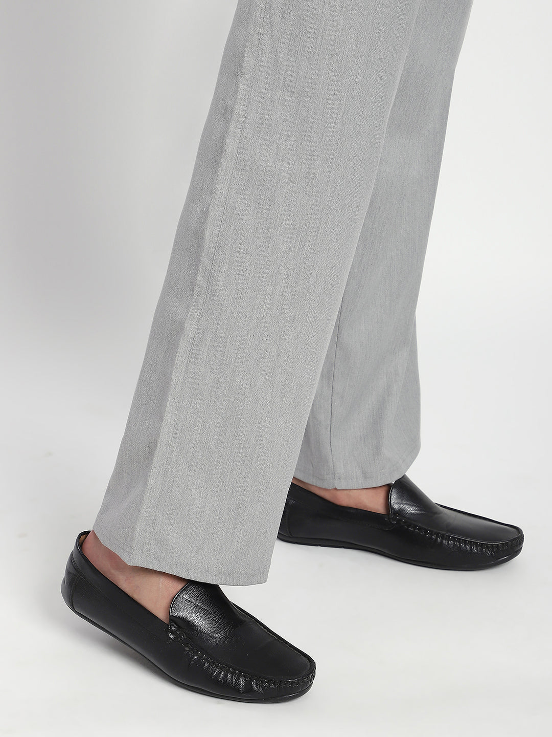 Relaxed Fit Korean Trouser (Grey)