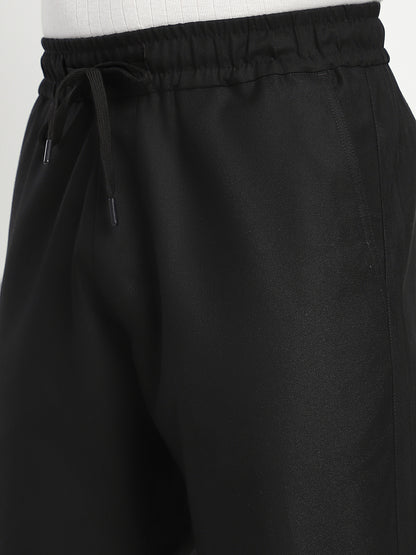 Relaxed Fit Korean Trouser (Black)