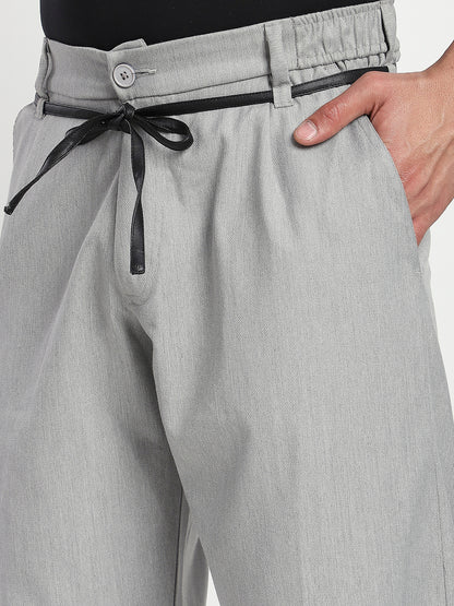 Relaxed Fit Korean Trouser (Grey)