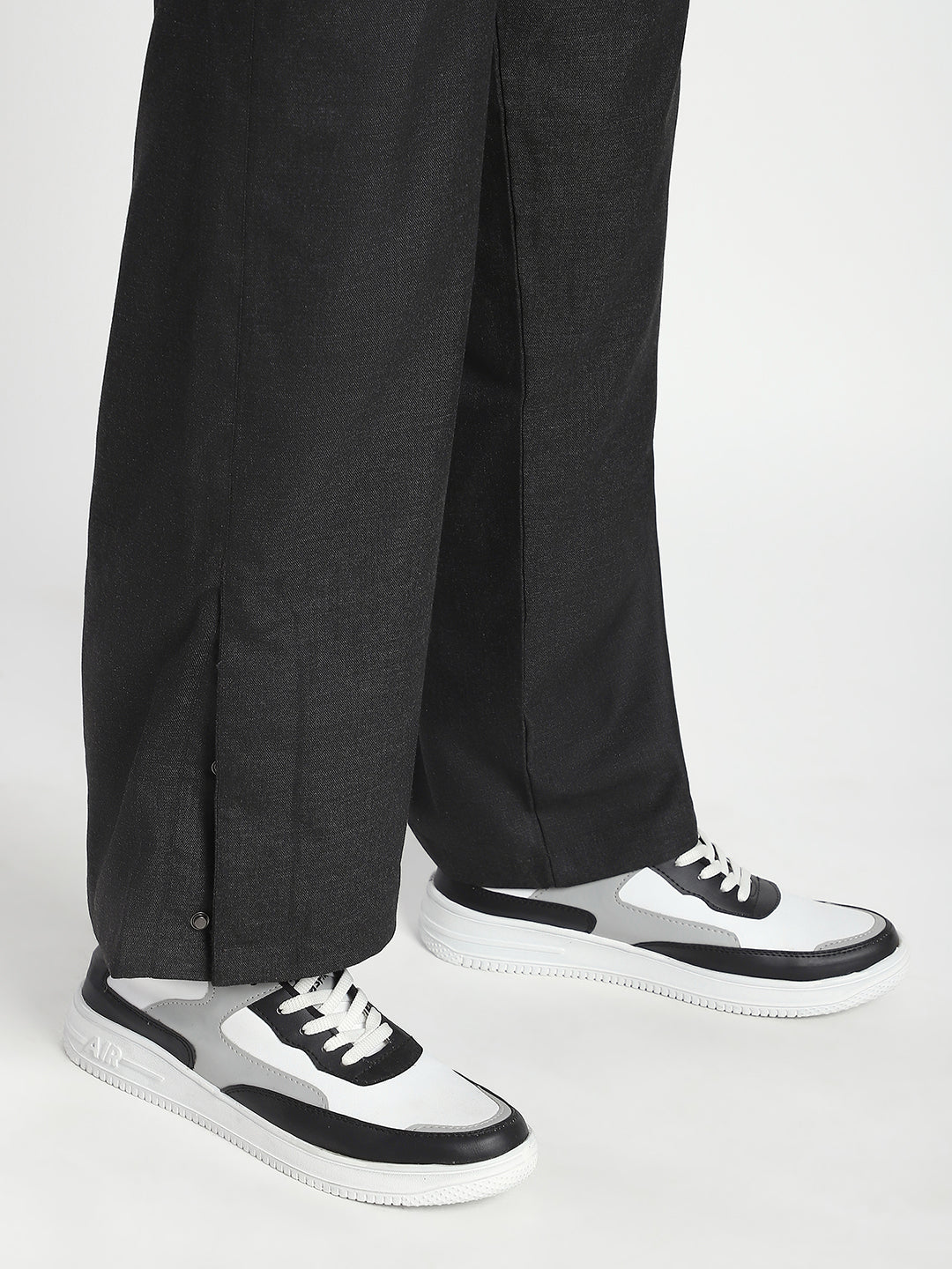 Straight Fit Korean Trouser (Black)