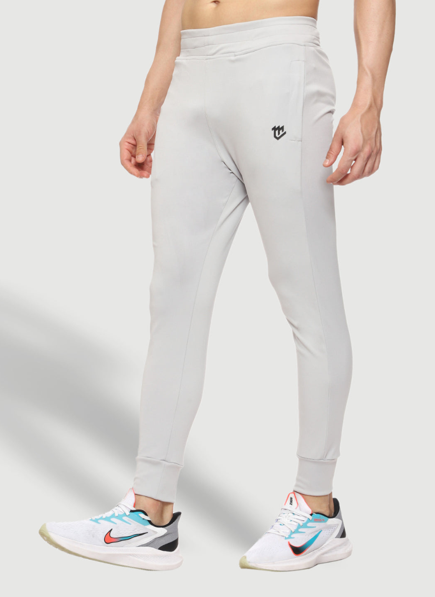 Rapid Dry Grey Solid Track Pant for Men