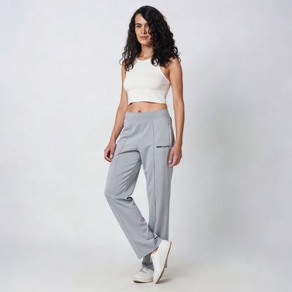 Straight Fit Rapid Dry Track Pant (Grey)