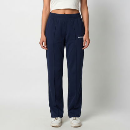 Straight Fit Rapid Dry Track Pant (Navy Blue)