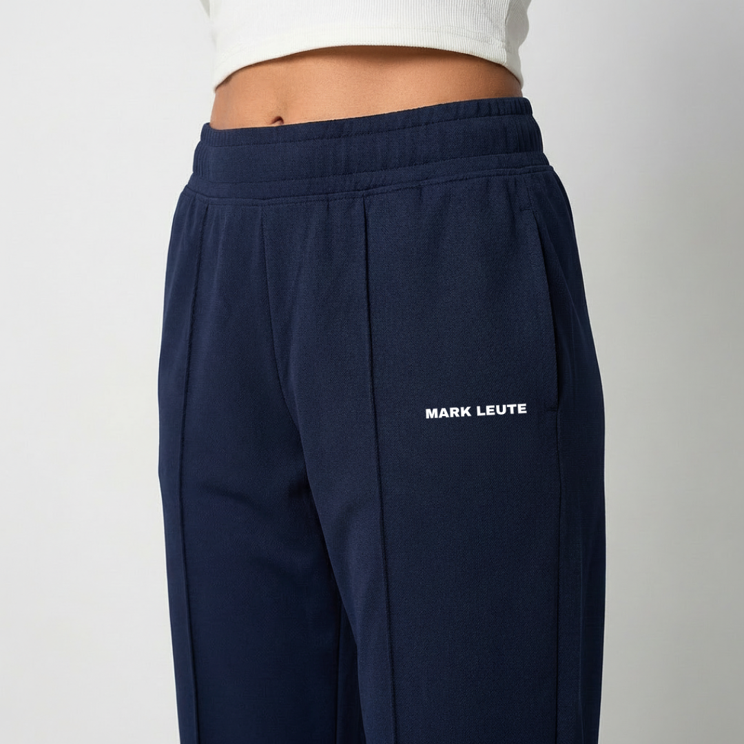 Straight Fit Rapid Dry Track Pant (Navy Blue)