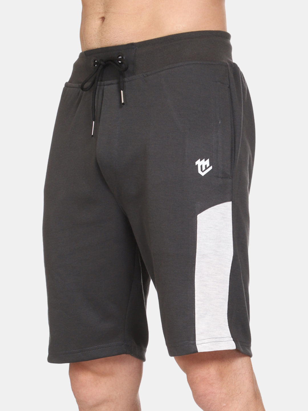 Stylish Charcoal Grey Shorts For Men
