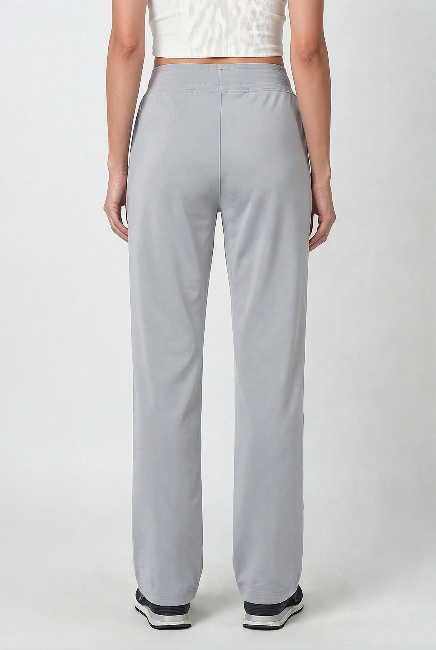 Straight Fit Rapid Dry Track Pant (Grey)