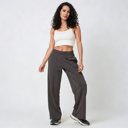 Straight Fit Rapid Dry Track Pant (Brown)