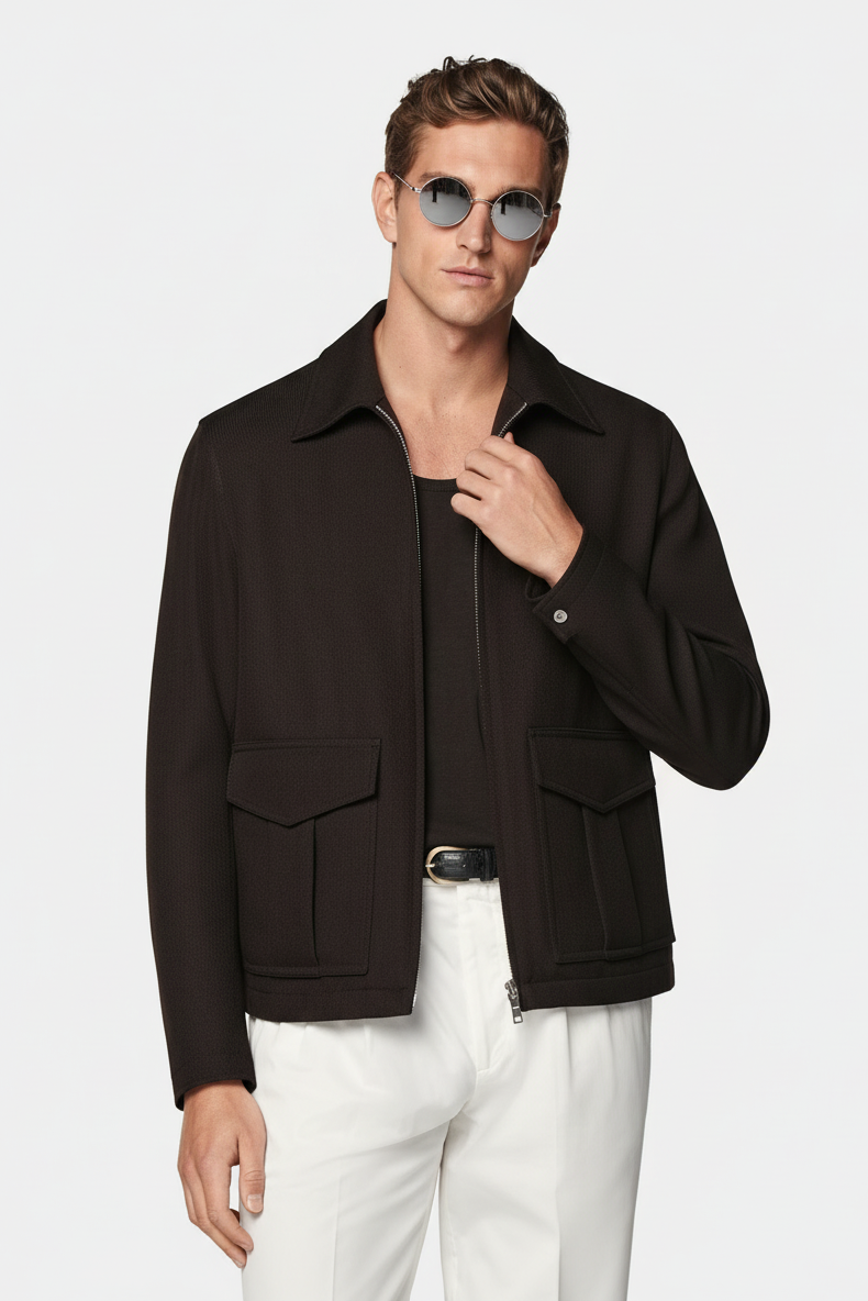 Mocha Tweed Jacket