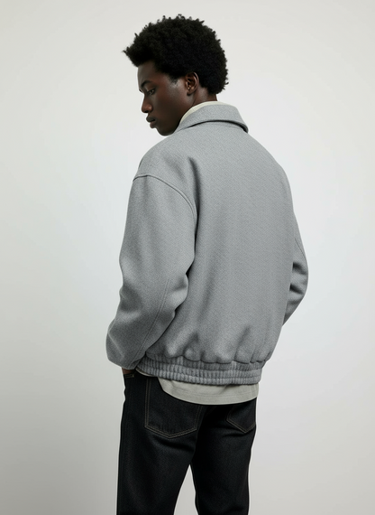 Greyline Bomber Tweed Jacket