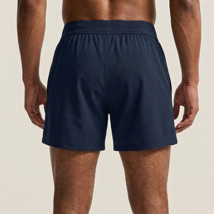 Rapid Dry Performance Solid Shorts (Navy Blue)