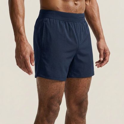 Rapid Dry Performance Solid Shorts (Navy Blue)