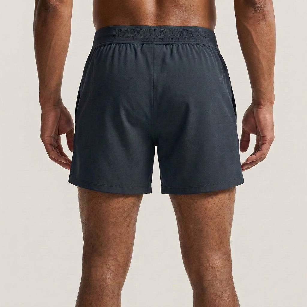 Rapid Dry Performance Solid Shorts (Charcoal Grey)