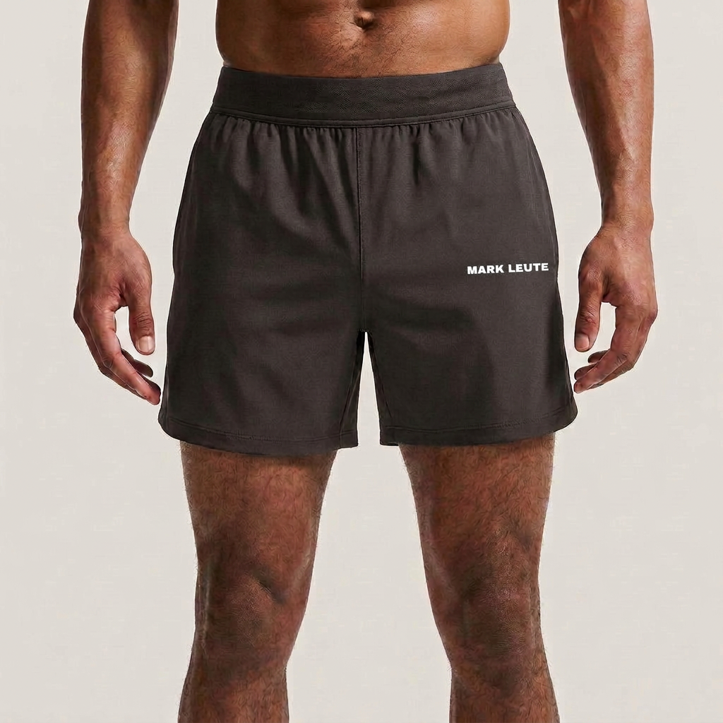 Rapid Dry Performance Solid Shorts (Brown)