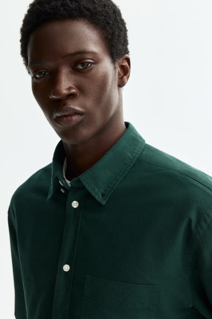 Regular Fit Oxford Shirt (Green)