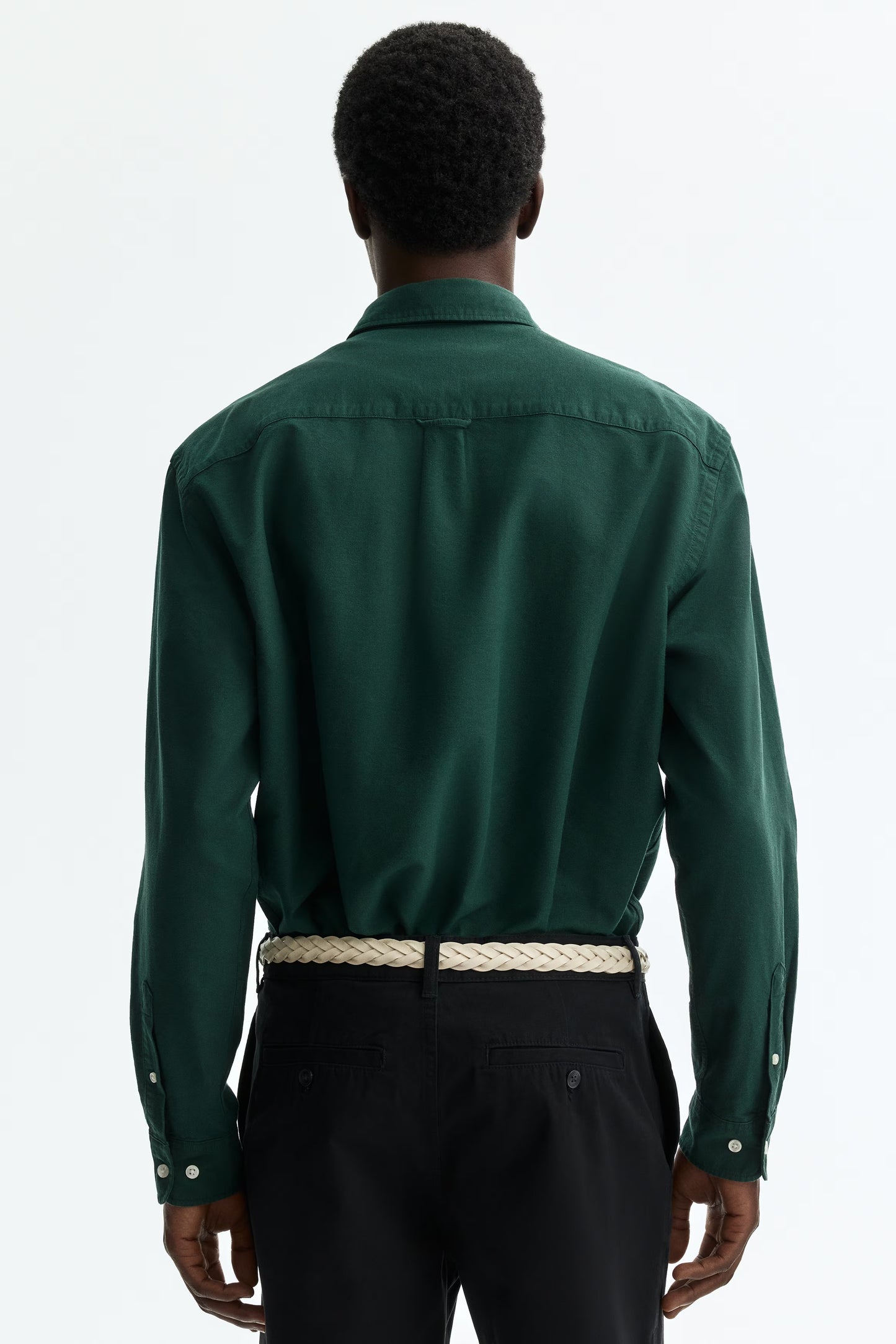 Regular Fit Oxford Shirt (Green)