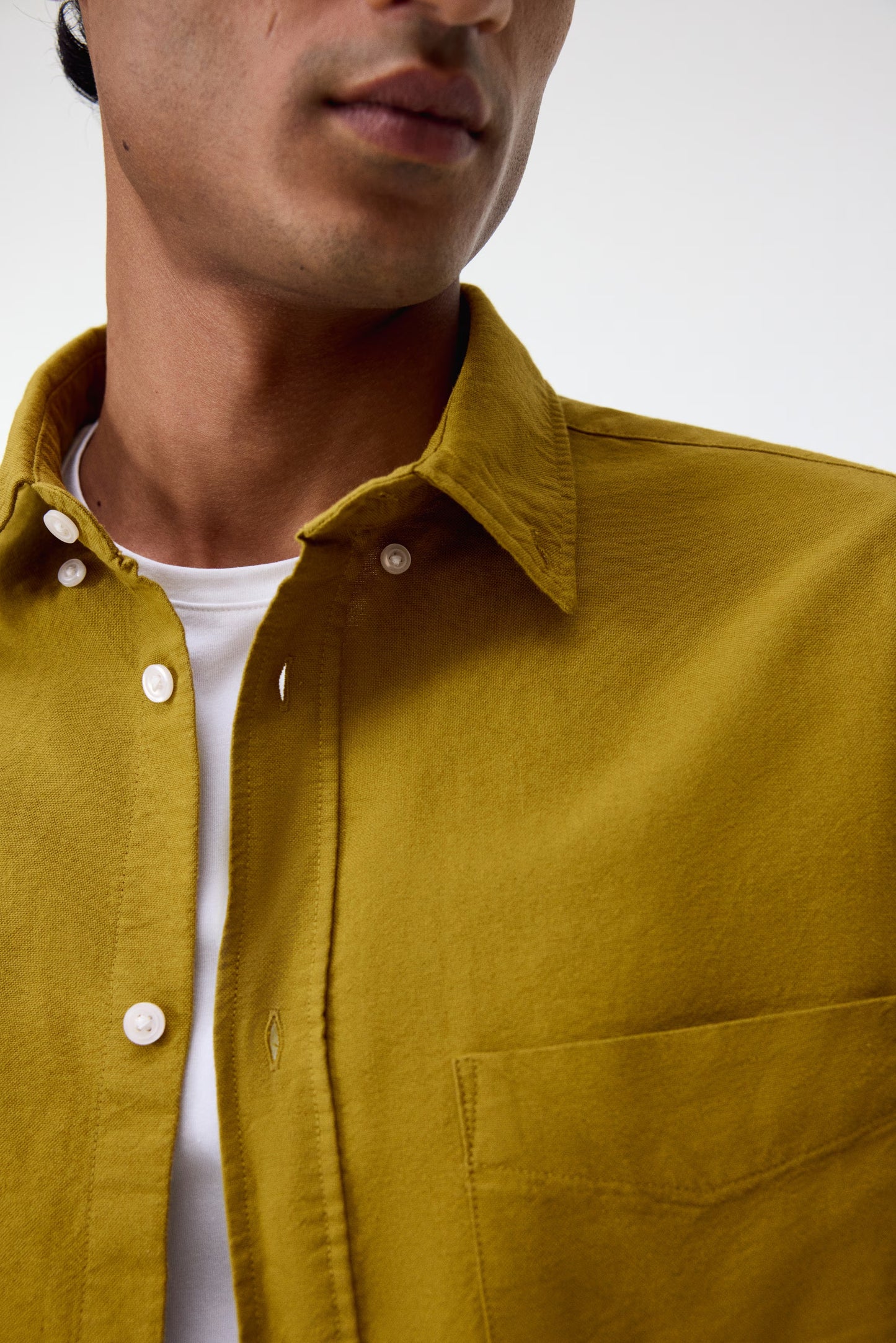 Regular Fit Oxford Shirt (Mustard)
