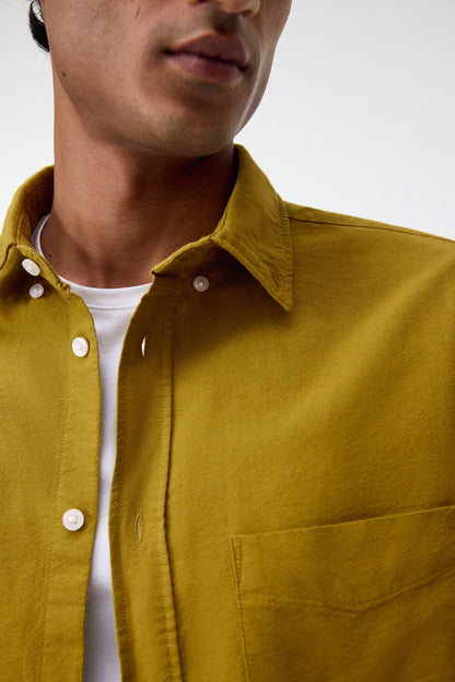 Regular Fit Oxford Shirt (Mustard)