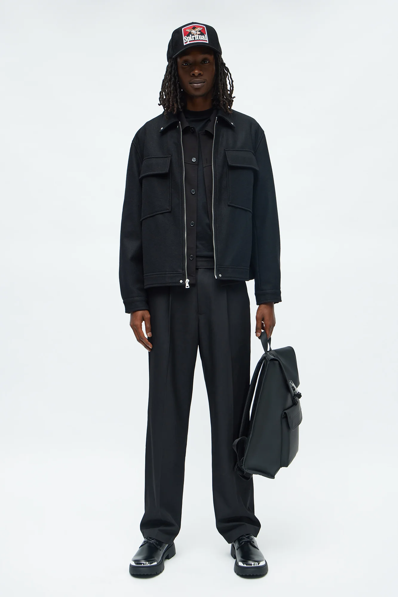 The Noir Edit Tweed Jacket