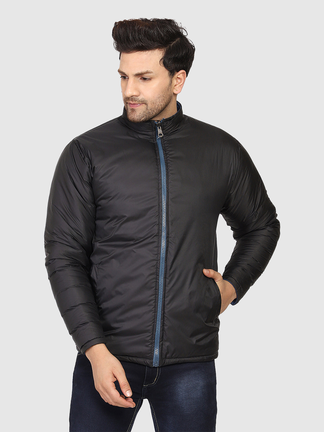 Full-Sleeves Reversible Jacket For Men