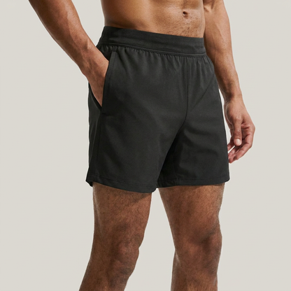 Rapid Dry Performance Solid Shorts (Black)