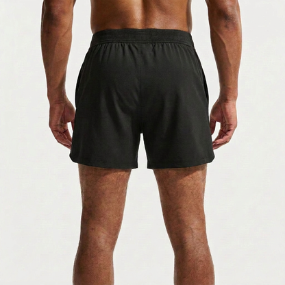 Rapid Dry Performance Solid Shorts (Black)