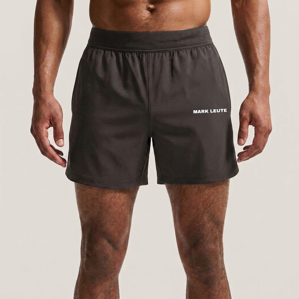 Rapid Dry Performance Solid Shorts (Brown)