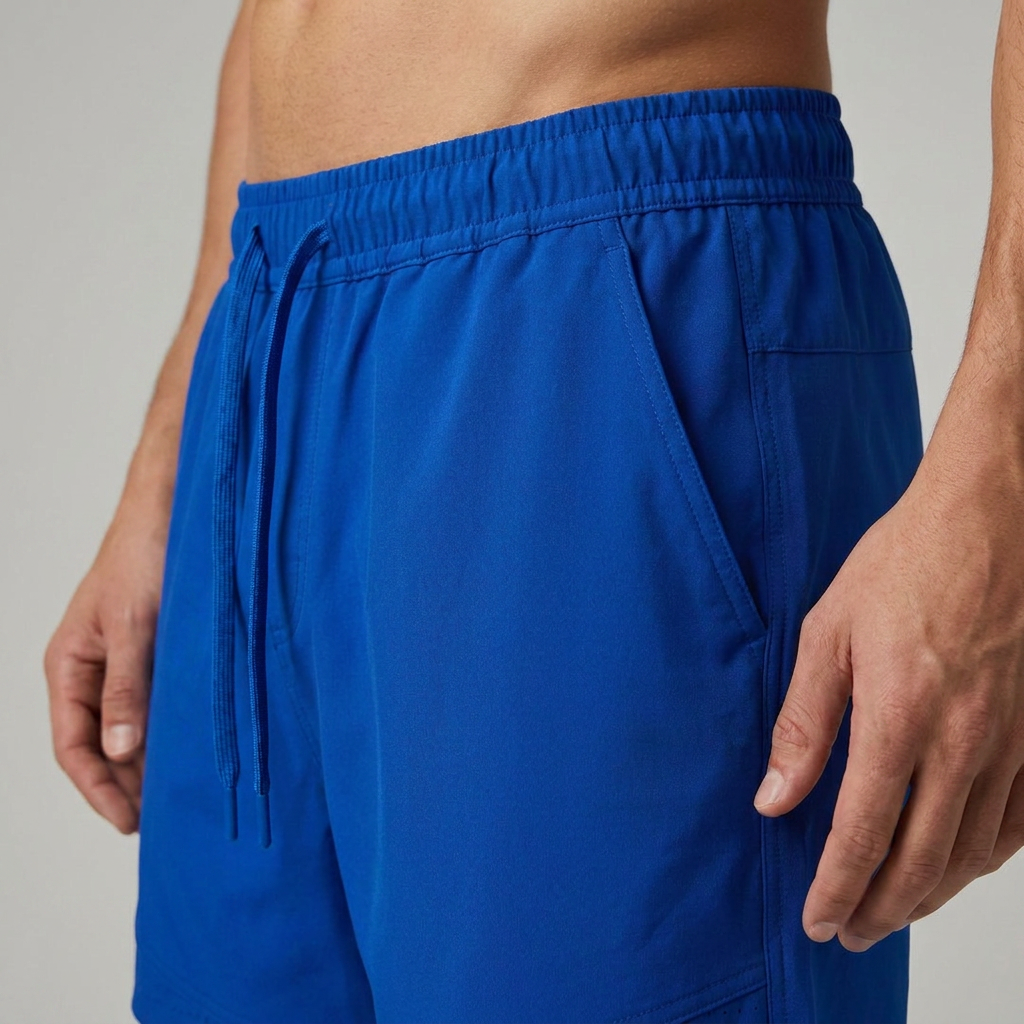 Perforated Laser-Tech Shorts (Royal Blue)