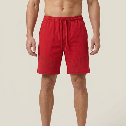 Perforated Laser-Tech Shorts (Red)