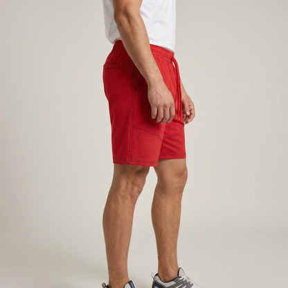 Perforated Laser-Tech Shorts (Red)