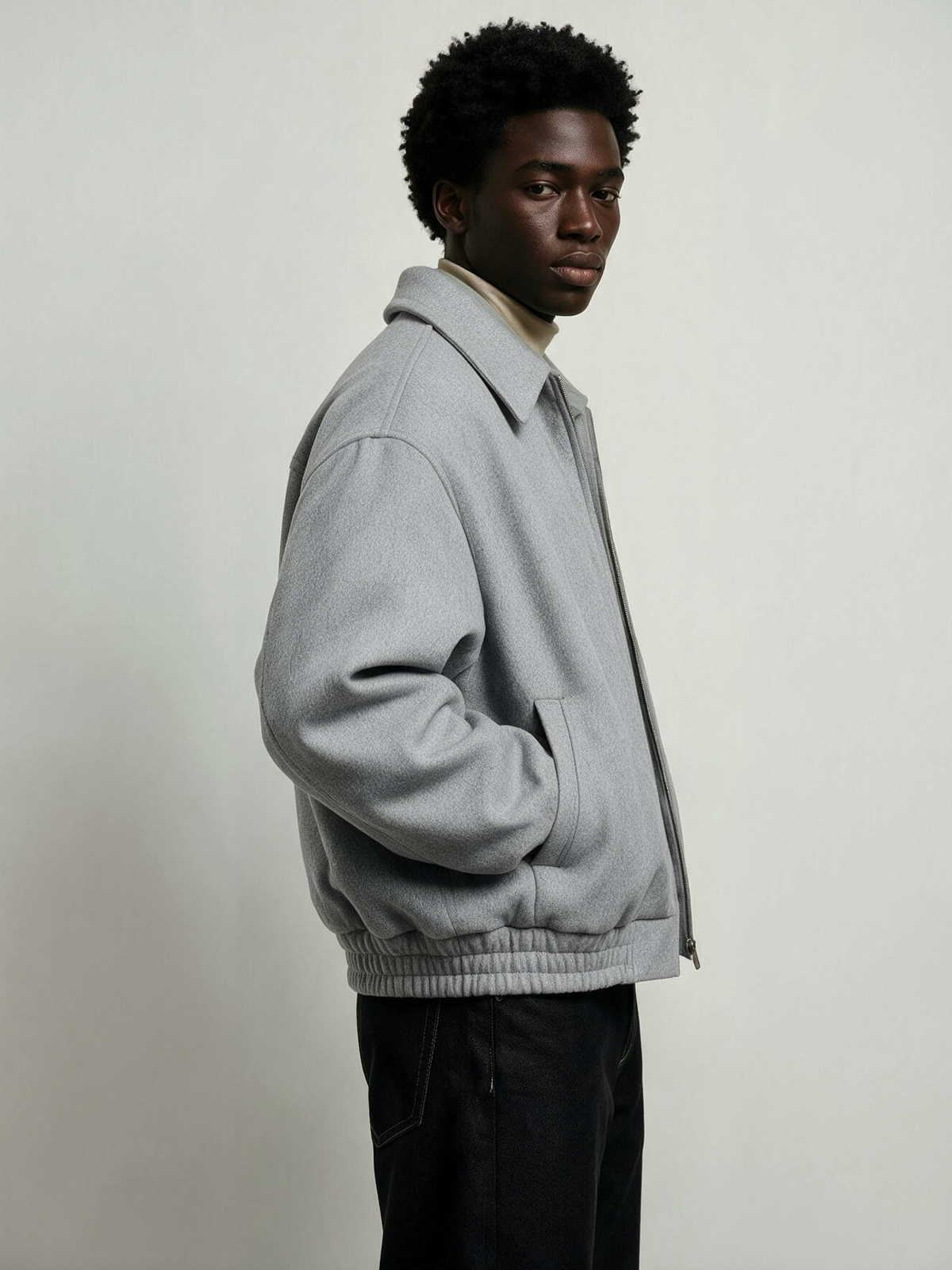 Greyline Bomber Tweed Jacket