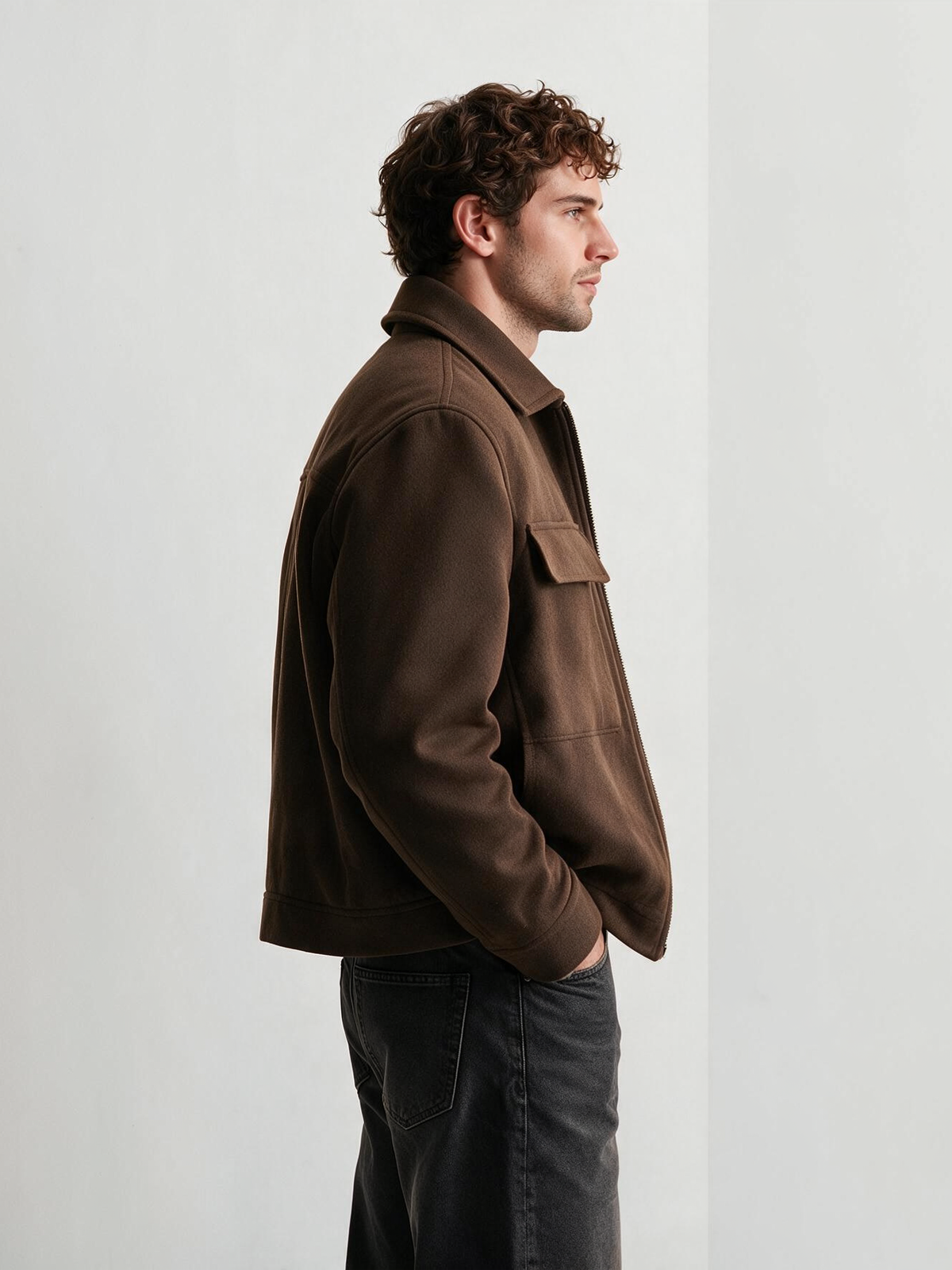 Cargo Tweed Jacket