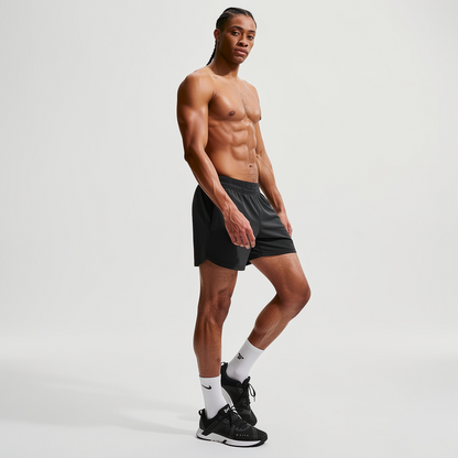 Rapid Dry Performance Solid Shorts (Black)