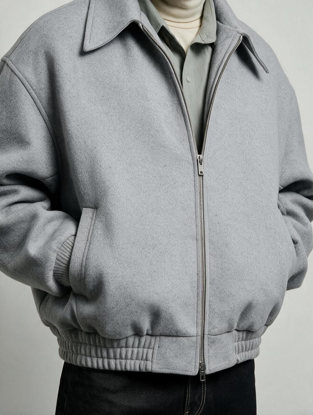 Greyline Bomber Tweed Jacket