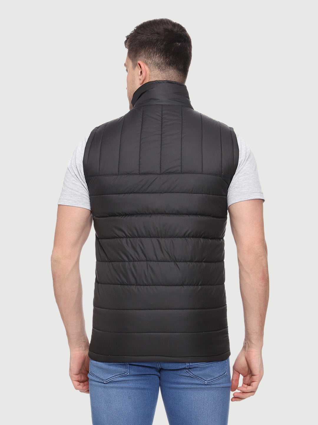 Sleeveless Reversible Jacket For Men