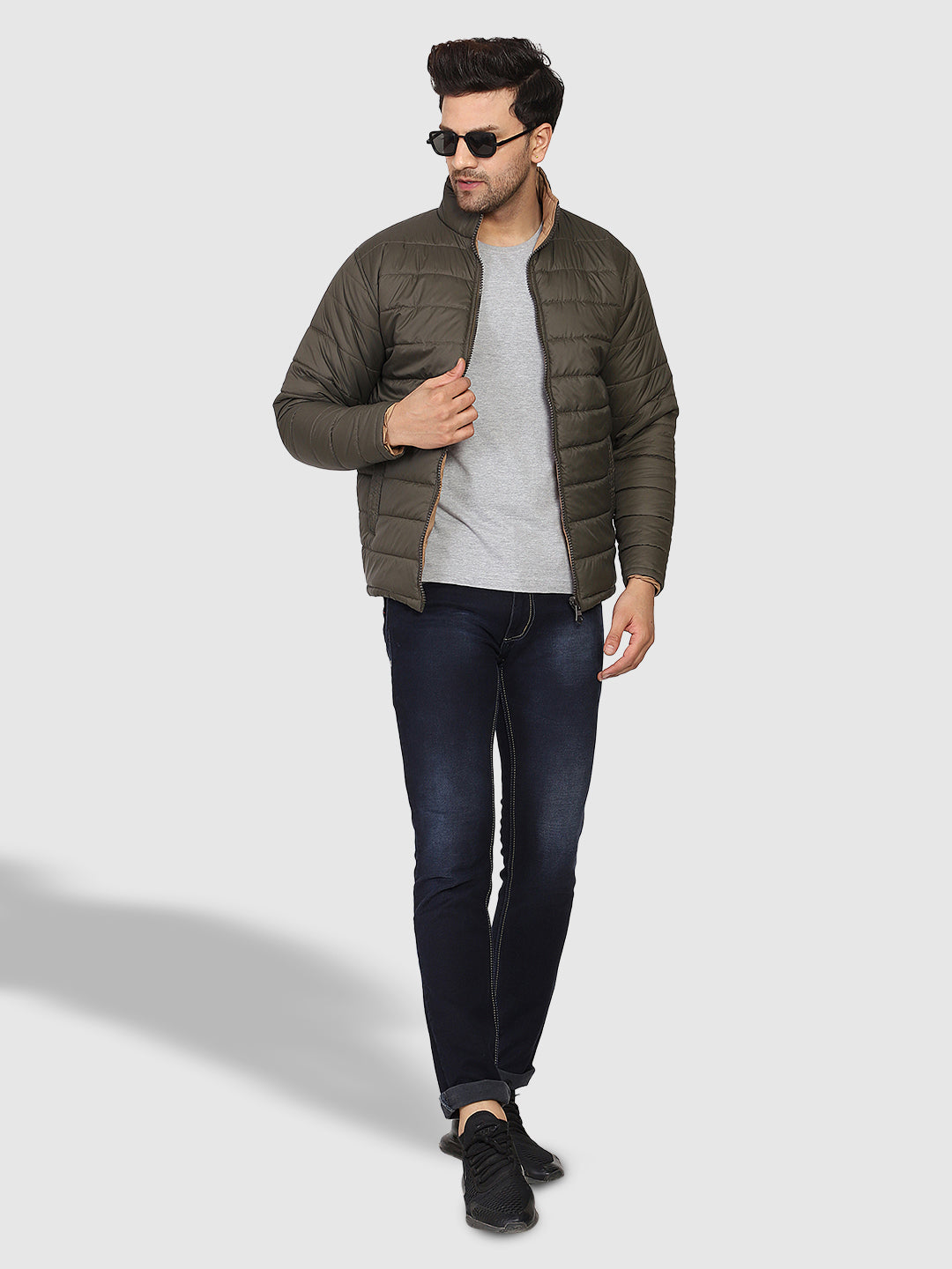 Full-Sleeves Reversible Jacket For Men