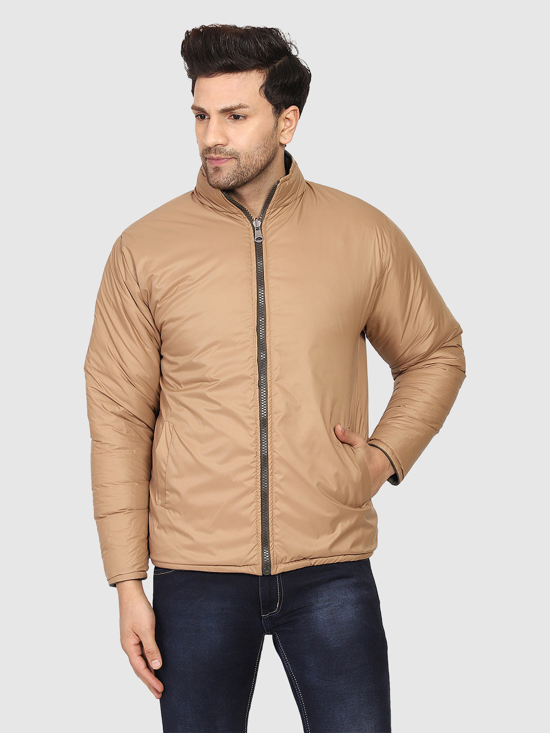 Full-Sleeves Reversible Jacket For Men